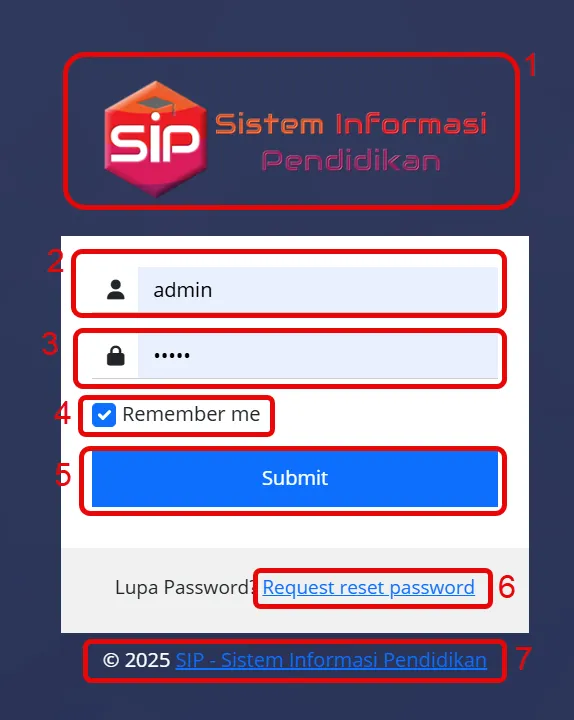 Gambar 1 - Login Page